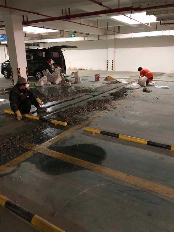 地下室後澆帶堵漏（lòu）